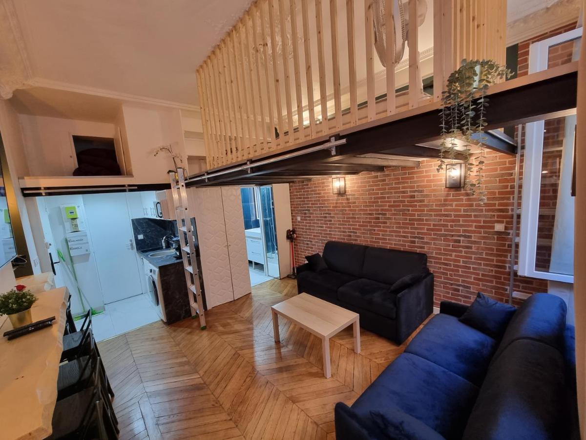 Beautiful Mini Loft Near Saint-Lazare Aparthotel Paris Exterior photo