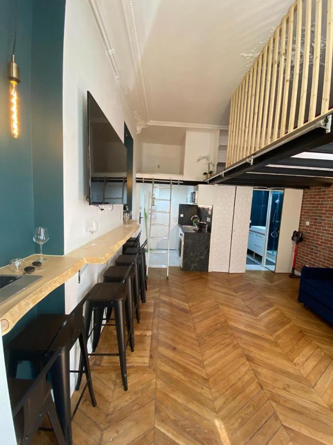 Beautiful Mini Loft Near Saint-Lazare Aparthotel Paris Exterior photo
