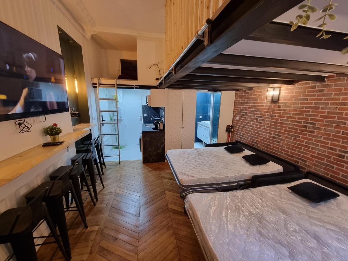 Beautiful Mini Loft Near Saint-Lazare Aparthotel Paris Exterior photo