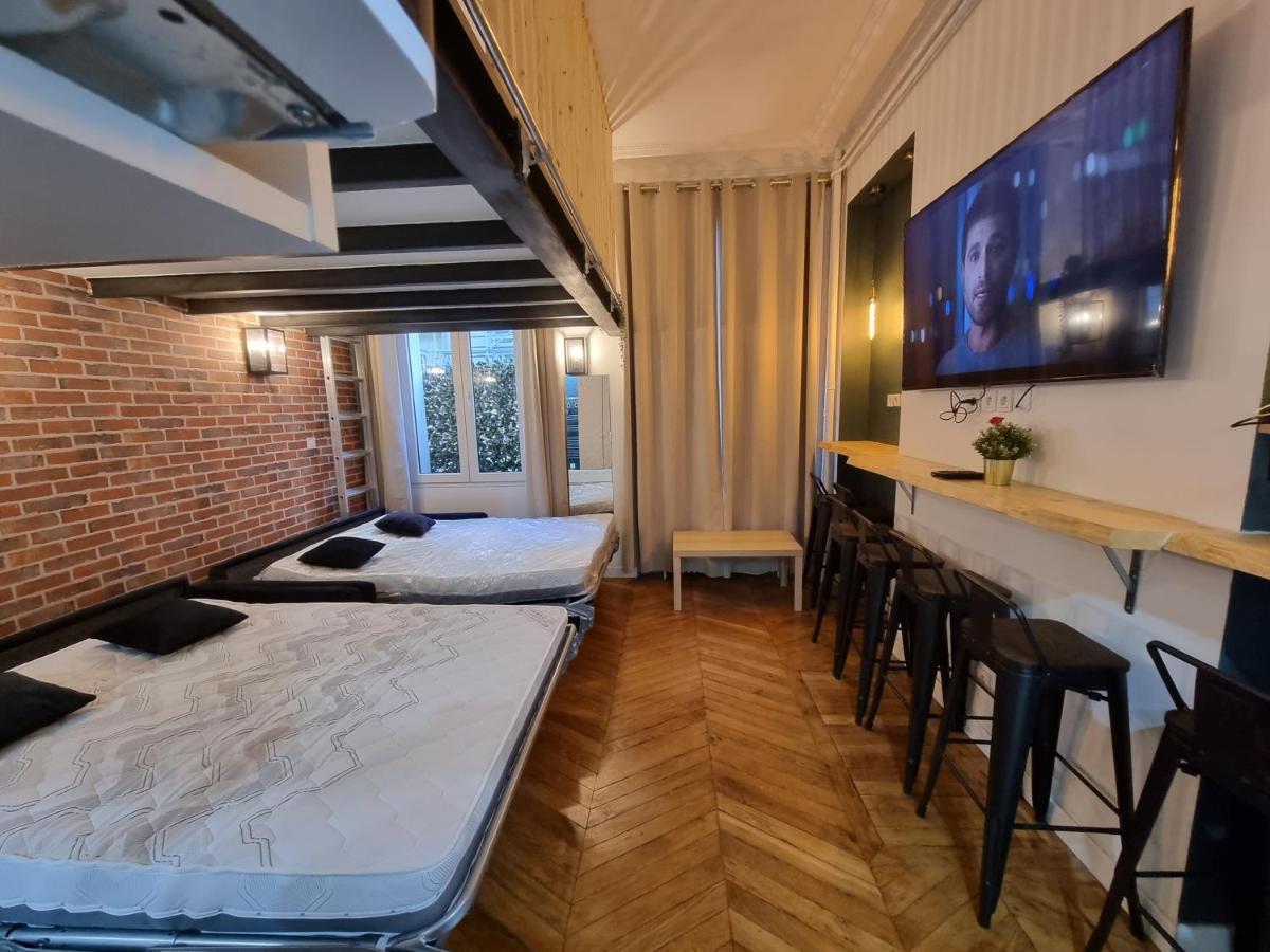 Beautiful Mini Loft Near Saint-Lazare Aparthotel Paris Exterior photo