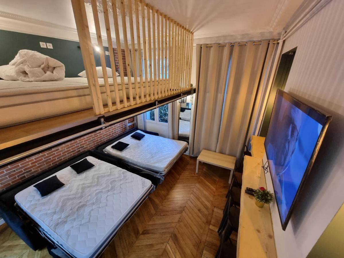 Beautiful Mini Loft Near Saint-Lazare Aparthotel Paris Exterior photo